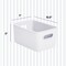 Superio Plastic Storage Container Bins, Organizer Baskets, Boxes for Organizing Closet Shelves Drawer Shelf